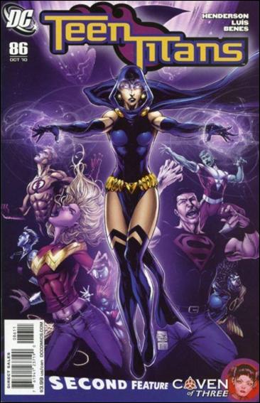 Teen Titans (2003) issue 86 Joe Prado Cover