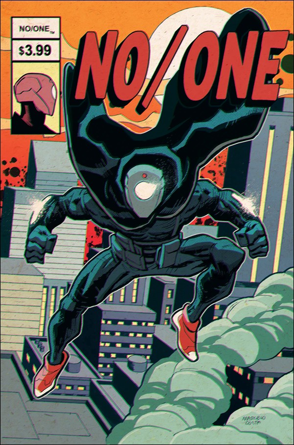 No/One issue 1-J Black Market Narrative Marcelo Costa Retro Cover