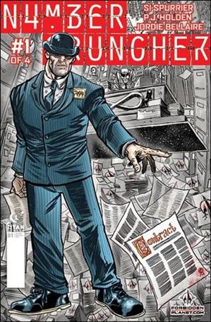 Numbercruncher issue 1-B Forbidden Planet Cover