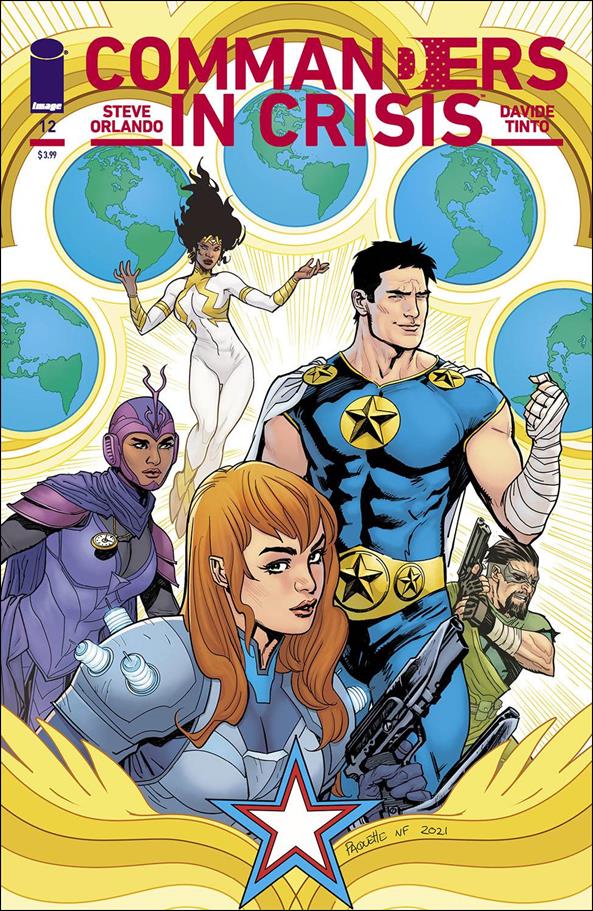 Commanders in Crisis issue 12-B Yanick Paquette Cover