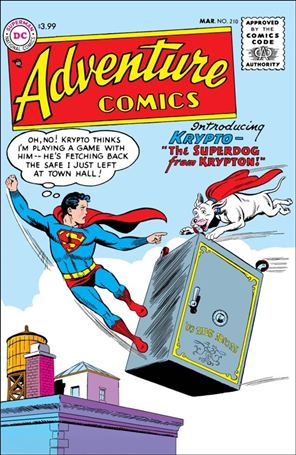 Adventure Comics (1938) issue 210-B Facsimile Edition 2025 Polybagged Cover