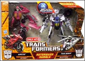 Transformers: Hunt for the Decepticons (Deluxe Class Multipack Exclusives) figure 7 Rotorwash Rumble (Target Exclusive)