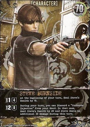 Resident Evil: Alliance (Base Set) card CH-013 Steve Burnside