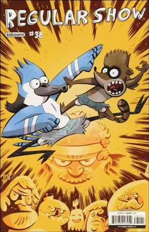 Regular Show issue 38-B Victor Santos Subscription Cover