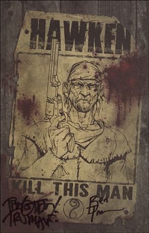 Hawken issue 1-C Signed Edition