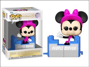 POP! Disney figure 1166 Minnie Mouse on the People Mover