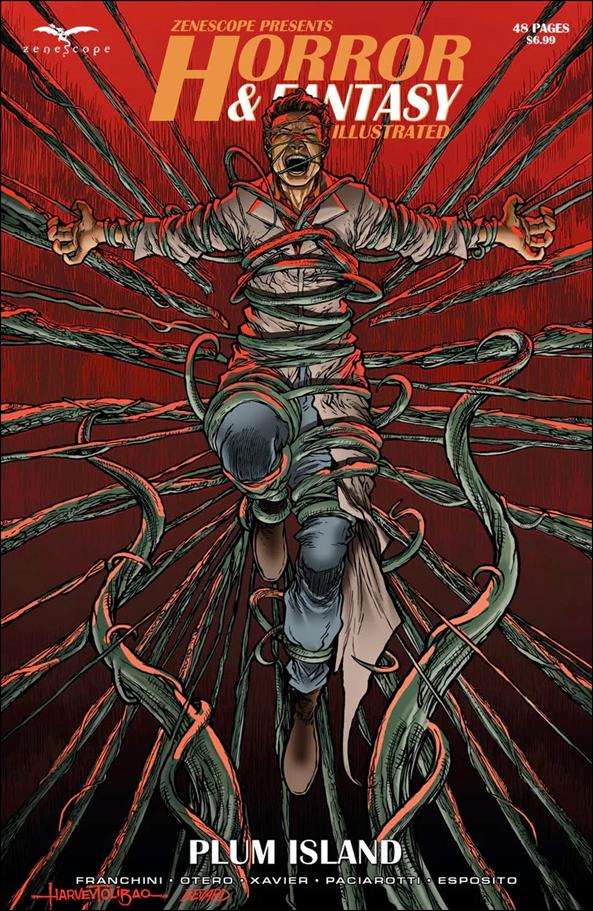 Horror & Fantasy Illustrated: Plum Island issue 1-B Harvey Tolibao Cover
