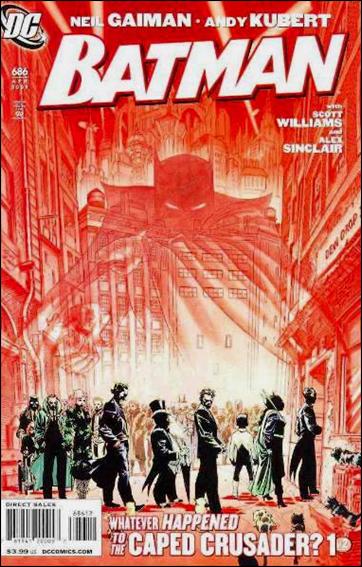 Batman (1940) issue 686-D Andy Kubert Red Cover (2nd Printing)