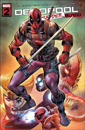 Deadpool: Badder Blood issue 2 Rob Liefeld Deadpool Cover 