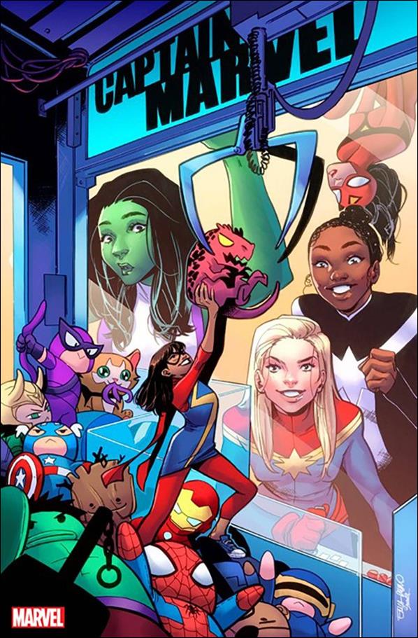 Captain Marvel (2019) issue 48-C Erica D'Urso Cover