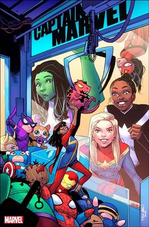Captain Marvel (2019) issue 48-C Erica D'Urso Cover