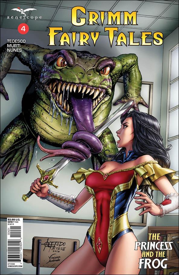 Grimm Fairy Tales (2016) issue 4-B Alfredo Reyes Cover