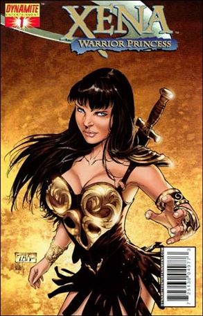 Xena (2006) issue 1-F Graham Crackers Gold Foil Cover with COA 1/200
