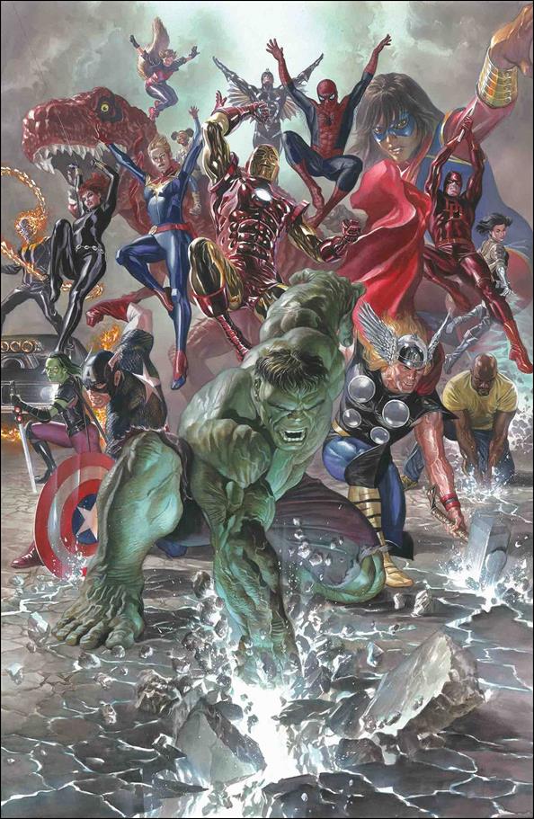 Marvel Legacy issue 1-J Alex Ross 1:50 Color Cover