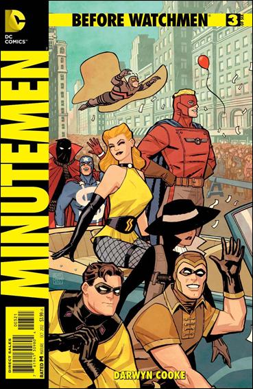 Before Watchmen: Minutemen issue 3-D Cliff Chiang 1:25 Cover