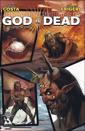 God is Dead issue 44-B German Nobile Carnage Wraparound Cover