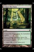 Magic the Gathering: Duel Decks: Izzet vs. Golgari (Base Set) card 80 Golgari Rot Farm