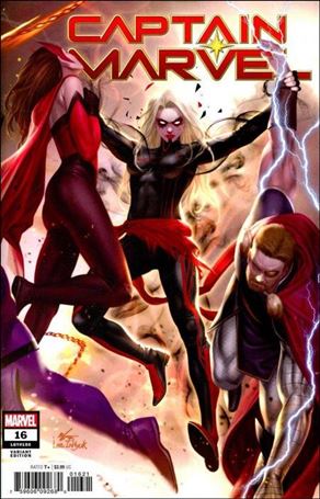 Captain Marvel (2019) issue 16-C InHyuk Lee Connecting Cover