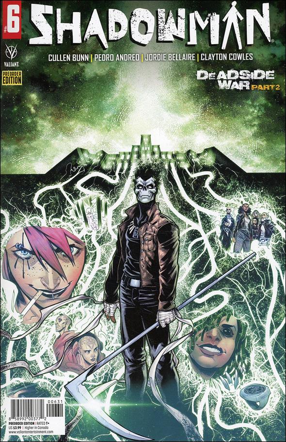 Shadowman (2021) issue 6-C Pedro Andreo Pre Order Cover