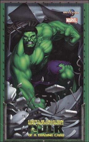 Hulk of a Trading Card Sears Set (Base Set) card 11 The Hulk Jumps