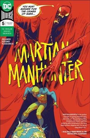 Martian Manhunter (2018) issue 5 Riley Rossmo Cover