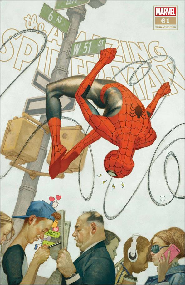 Amazing Spider-Man (2018) issue 61-C Julian Totino Todesco 1:25 Cover