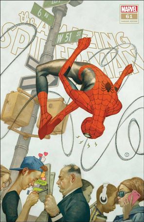 Amazing Spider-Man (2018) issue 61-C Julian Totino Todesco 1:25 Cover