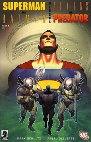 Superman and Batman vs Aliens and Predator issue 1 Prestige Format