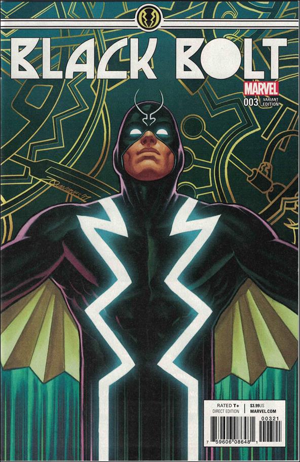 Black Bolt issue 3-B Joe Quinones 1:25 Cover