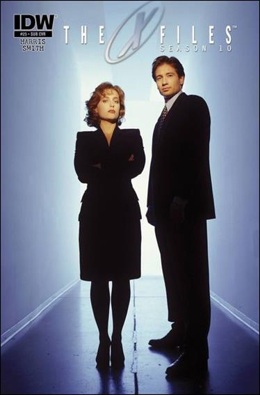 X-Files: Season 10 issue 25-B Subscription Photo Cover