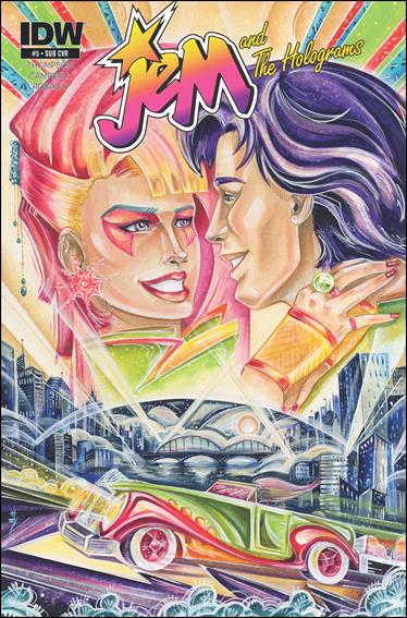 Jem and the Holograms issue 5-C Sara Richard Subscription Cover