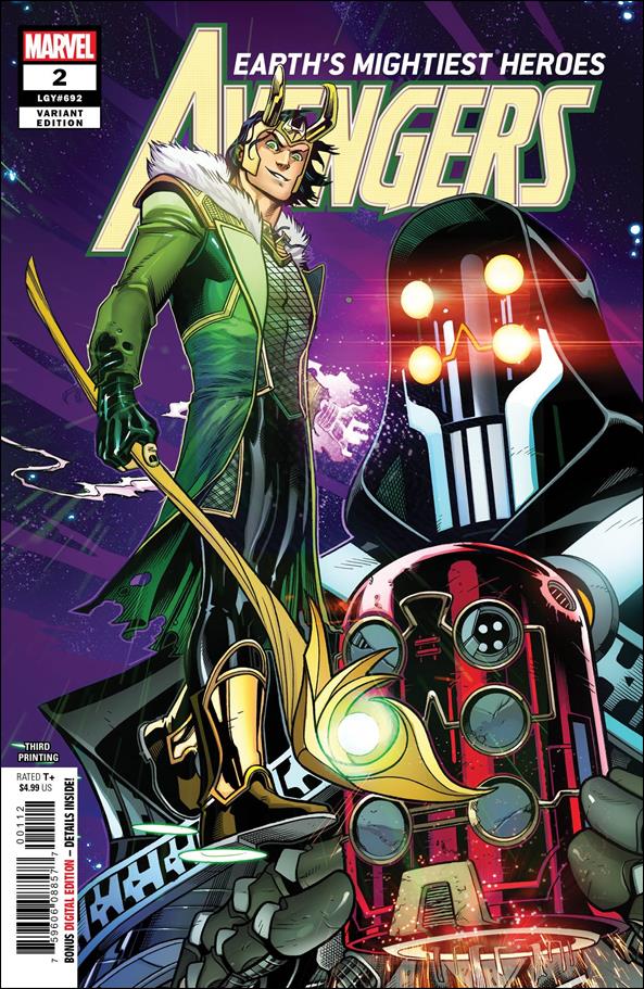 Avengers (2018/07) issue 2-E Ed McGuinness Cover (3rd Printing)