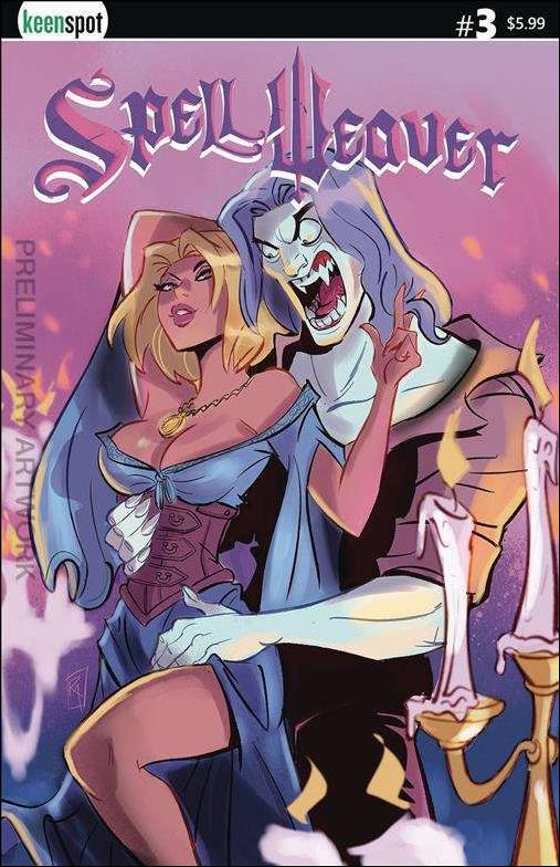 Spellweaver issue 3-B Robert Ahmad Variant Cover