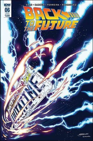 Back to the Future (2015) issue 6-B Anthony Marques Subscription Cover