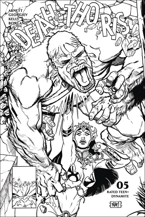 Dejah Thoris (2019) issue 5-K Adam Gorham 1:50 Black & White Cover