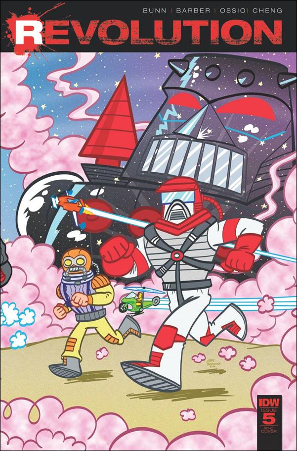 Revolution issue 5-H Art Baltazar 1:50 Cover