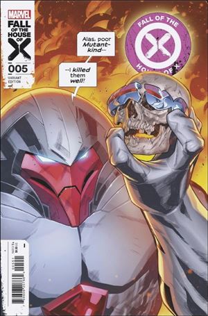Fall of the House of X issue 5-C Carlos Gómez Homage Cover