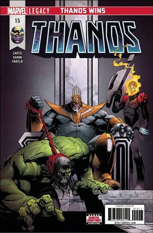 Thanos (2017) issue 15 Geoff Shaw Cover