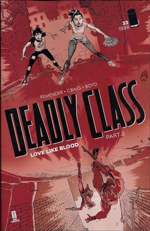 Deadly Class issue 33 Wes Craig Cover