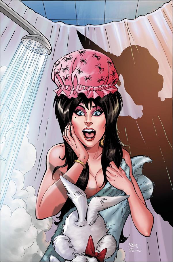 Elvira in Horrorland issue 1-M John Royle Premium Metal Cover