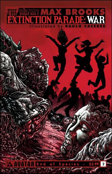 Extinction Parade: War issue 2-C End of Species Cover