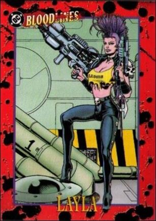 DC Bloodlines (Base Set) card 55 Layla