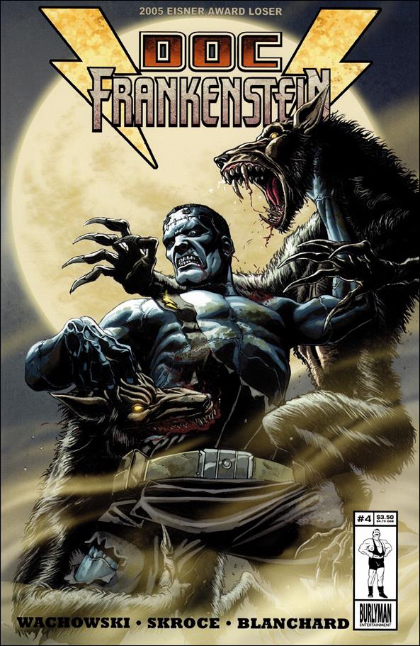 Doc Frankenstein issue 4 Color Cover