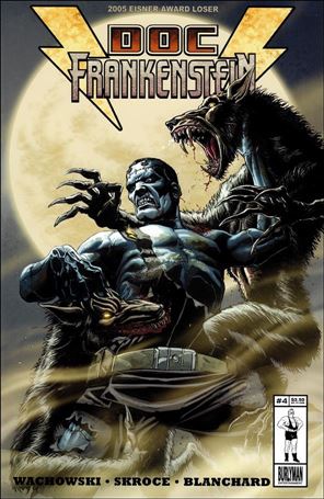Doc Frankenstein issue 4 Color Cover