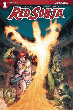 Red Sonja (2017) issue 1-F Mel Rubi Subscription Cover