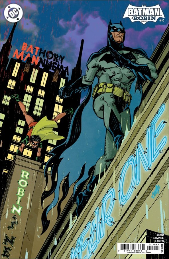 Batman and Robin: Year One  issue 10-D Cully Hamner 1:25 Cardstock Cover