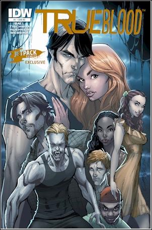 True Blood (2010) issue 1-K Jetpack Comics Gold Foil Cover 1/1000