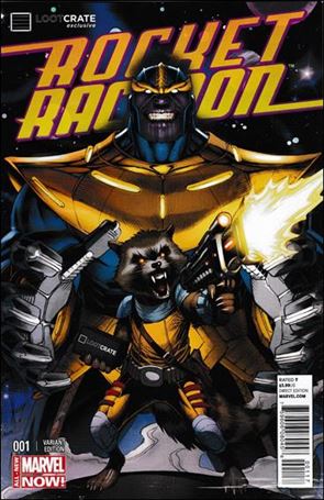 Rocket Raccoon (2014) issue 1-M Polybagged Dale Keown Loot Crate Cover