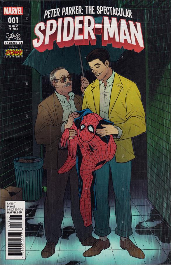Peter Parker: The Spectacular Spider-Man issue 1-P Polybagged Stan Lee Box Cover