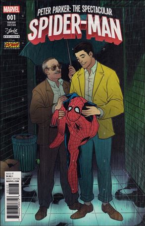 Peter Parker: The Spectacular Spider-Man issue 1-P Polybagged Stan Lee Box Cover